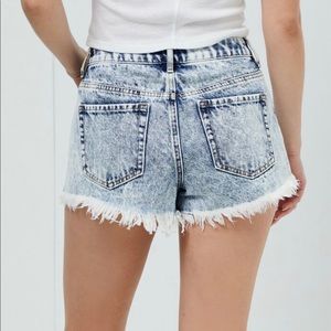 Pac-sun high waist festival Denim shorts New